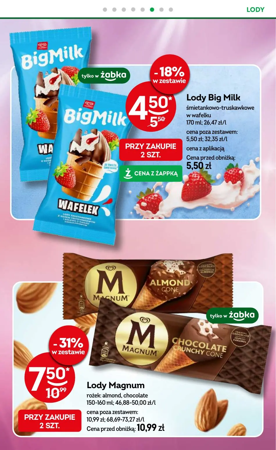 gazetka promocyjna Żabka Codzienne produkty - Strona 49