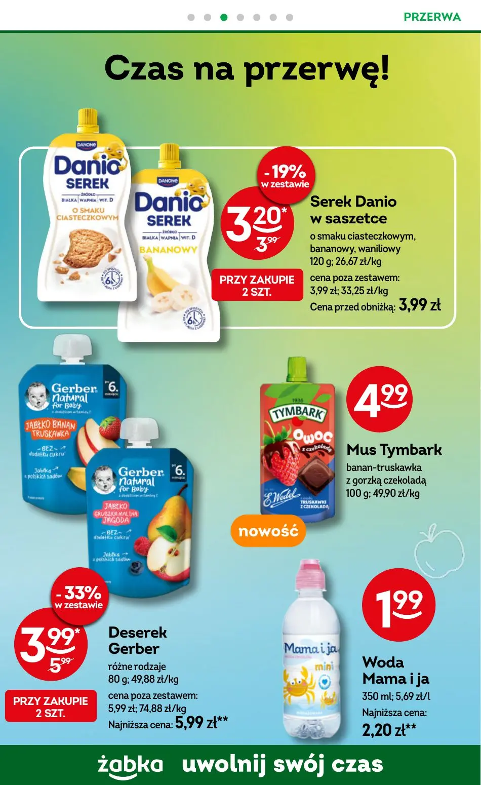 gazetka promocyjna Żabka Codzienne produkty - Strona 54