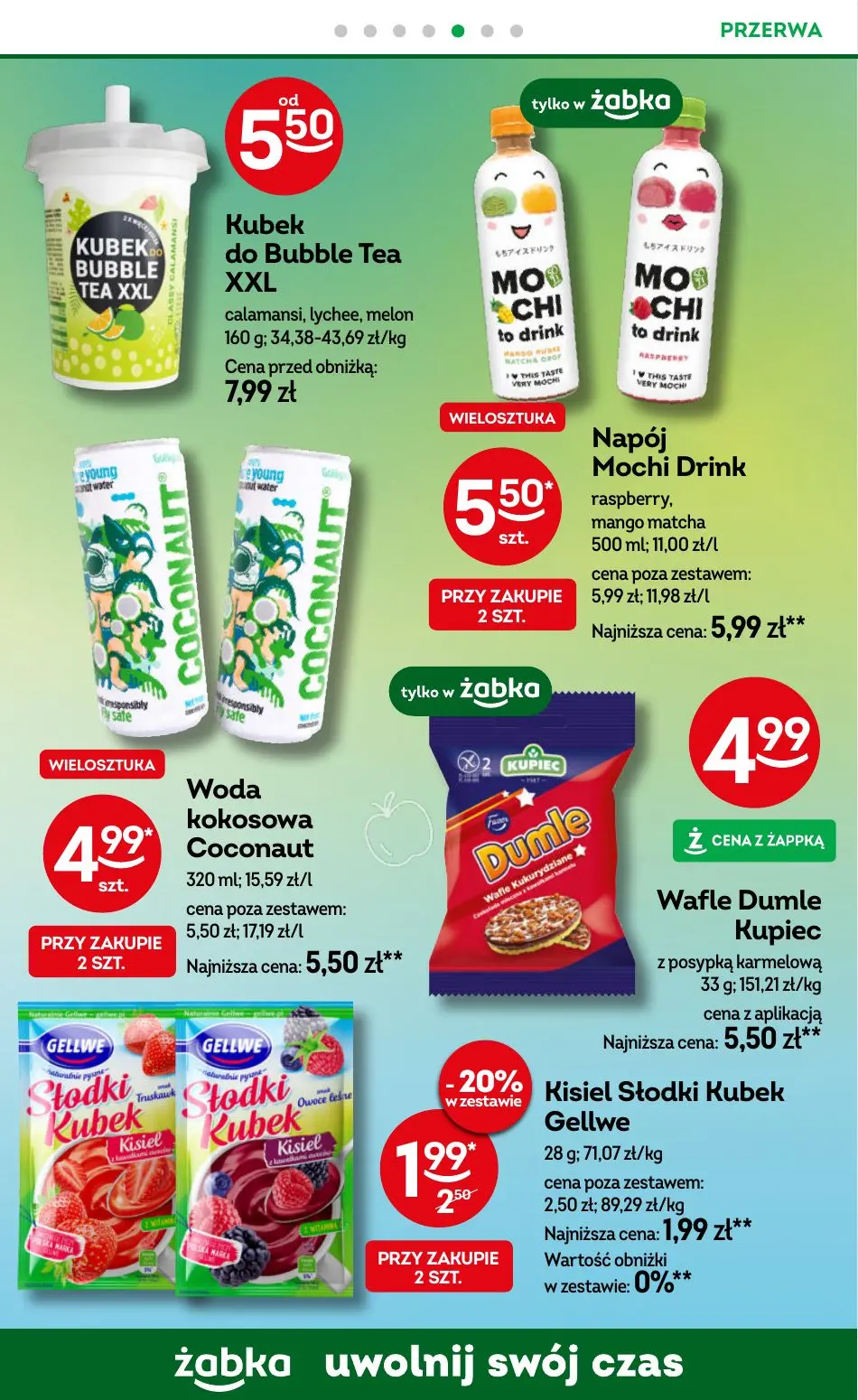 gazetka promocyjna Żabka Codzienne produkty - Strona 56