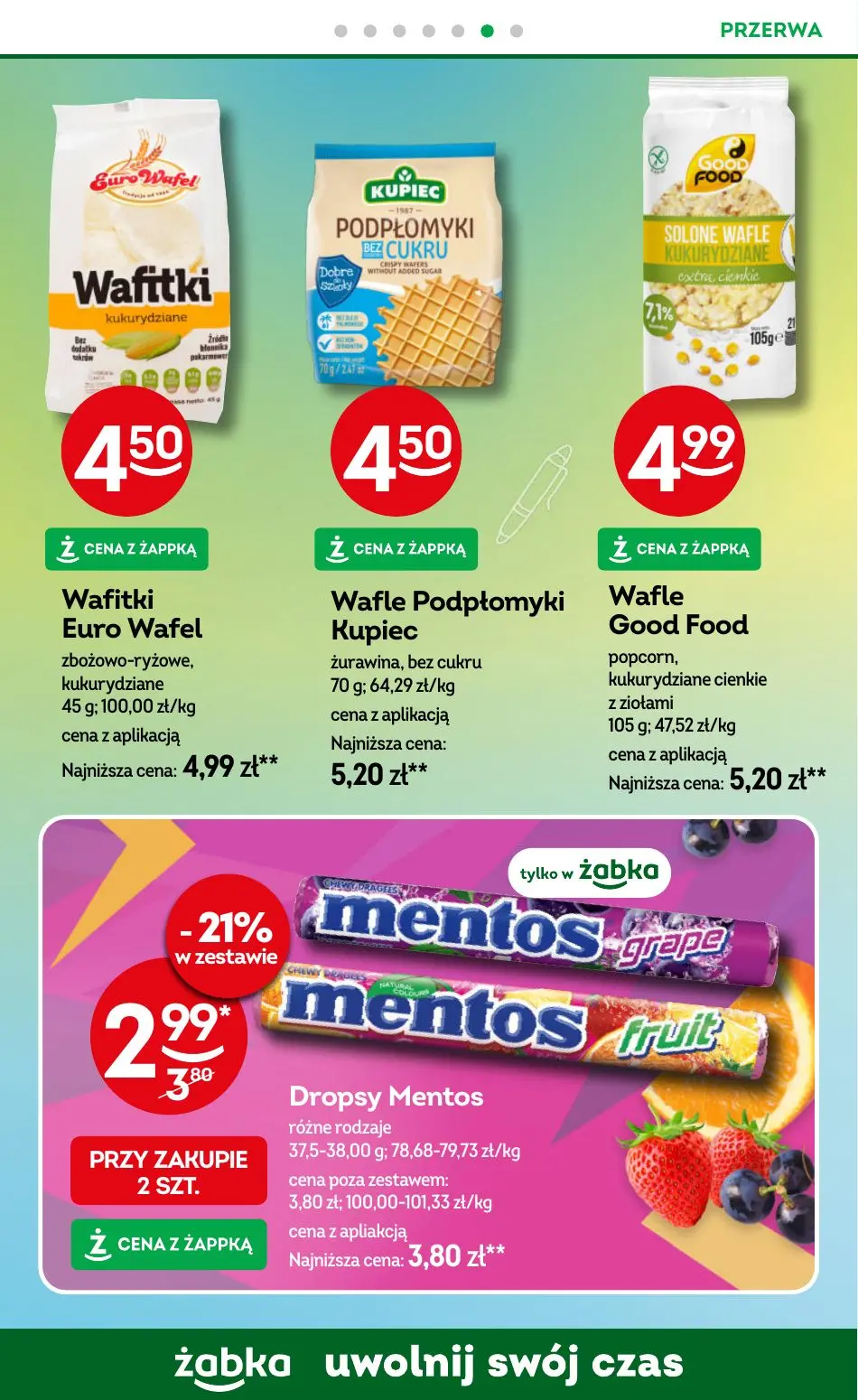 gazetka promocyjna Żabka Codzienne produkty - Strona 57