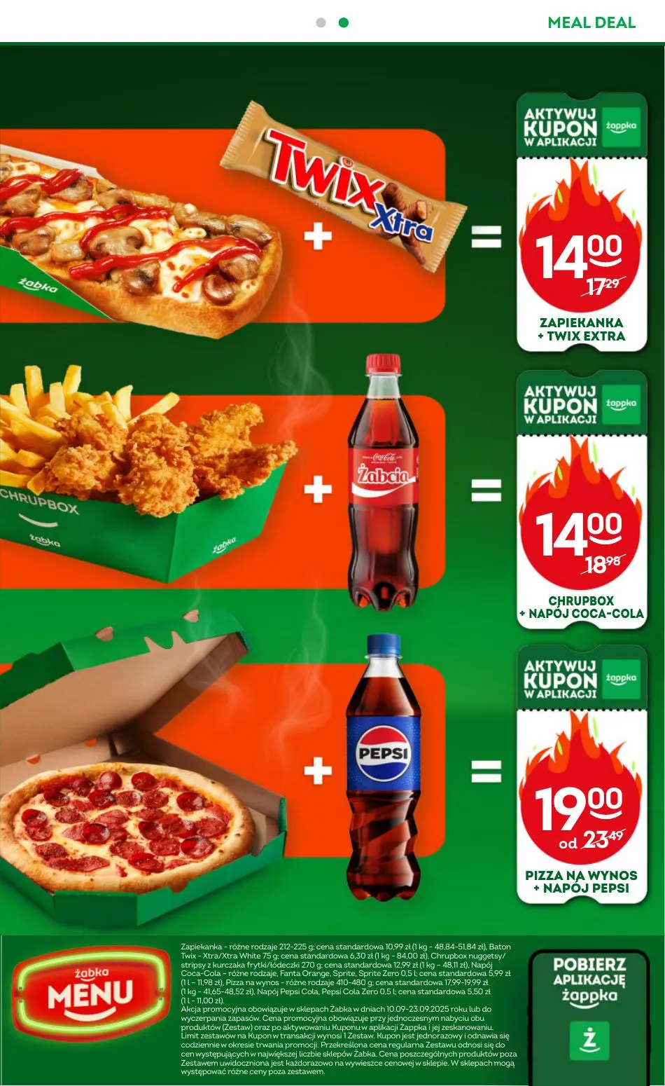 gazetka promocyjna Żabka Codzienne produkty - Strona 69