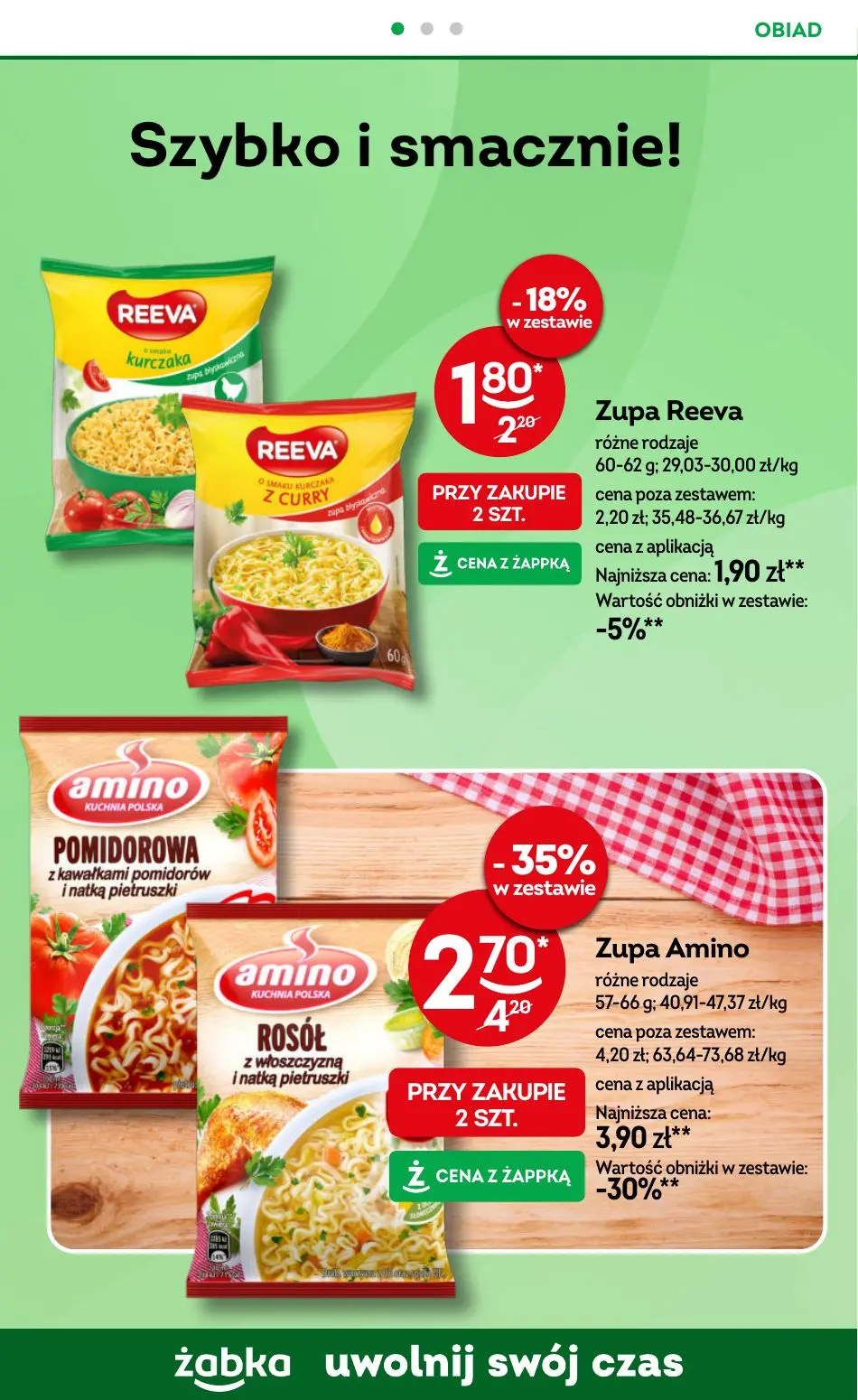 gazetka promocyjna Żabka Codzienne produkty - Strona 70