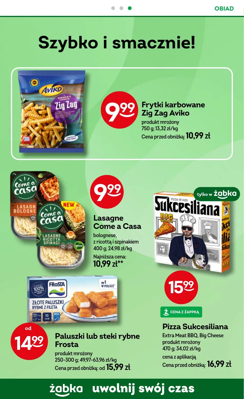 gazetka promocyjna Żabka Codzienne produkty - Strona 72