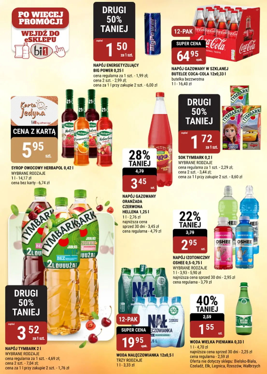 gazetka promocyjna bi1 Ełk - Strona 14
