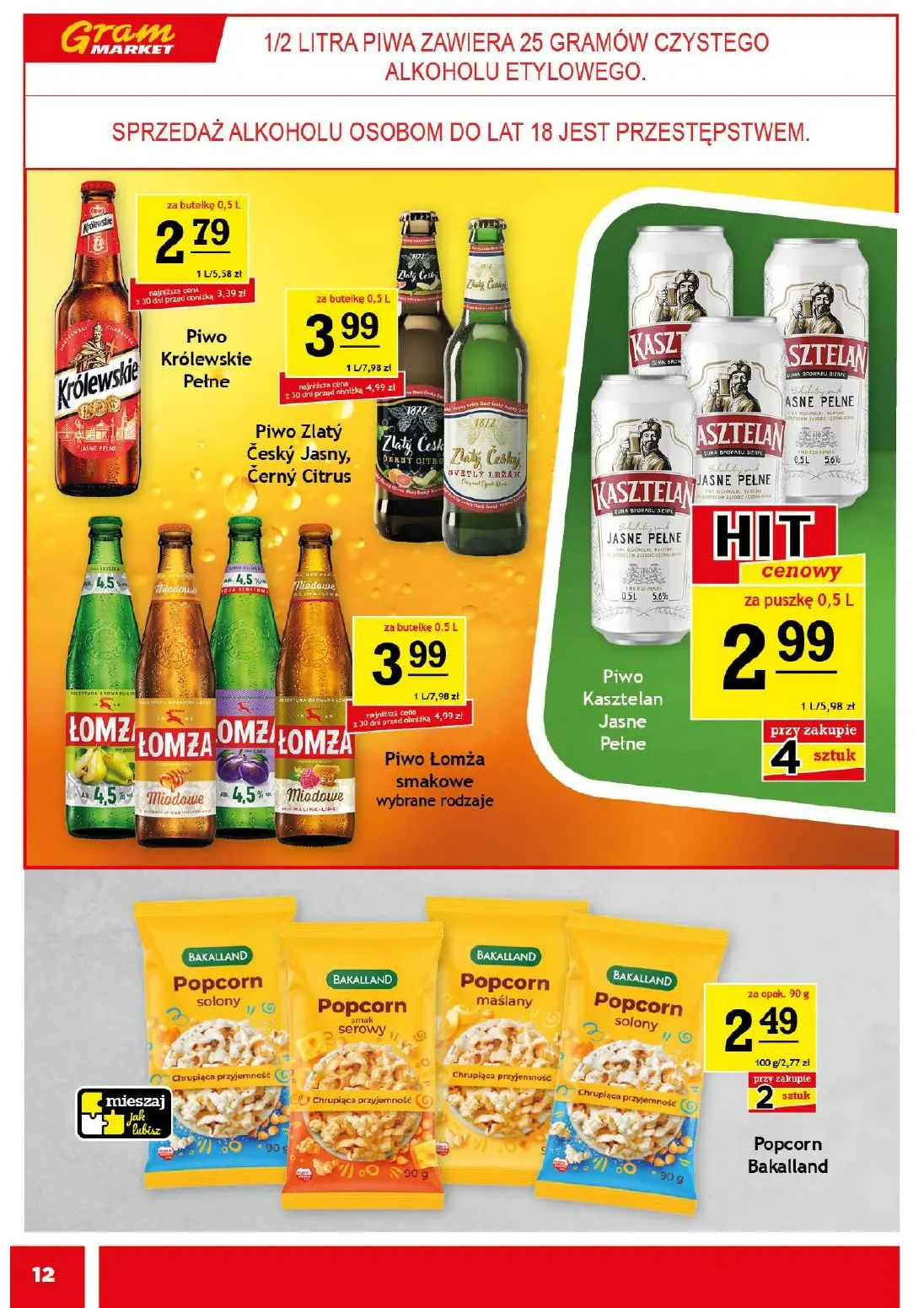 gazetka promocyjna Gram Market Polska siec sklepów - Strona 12