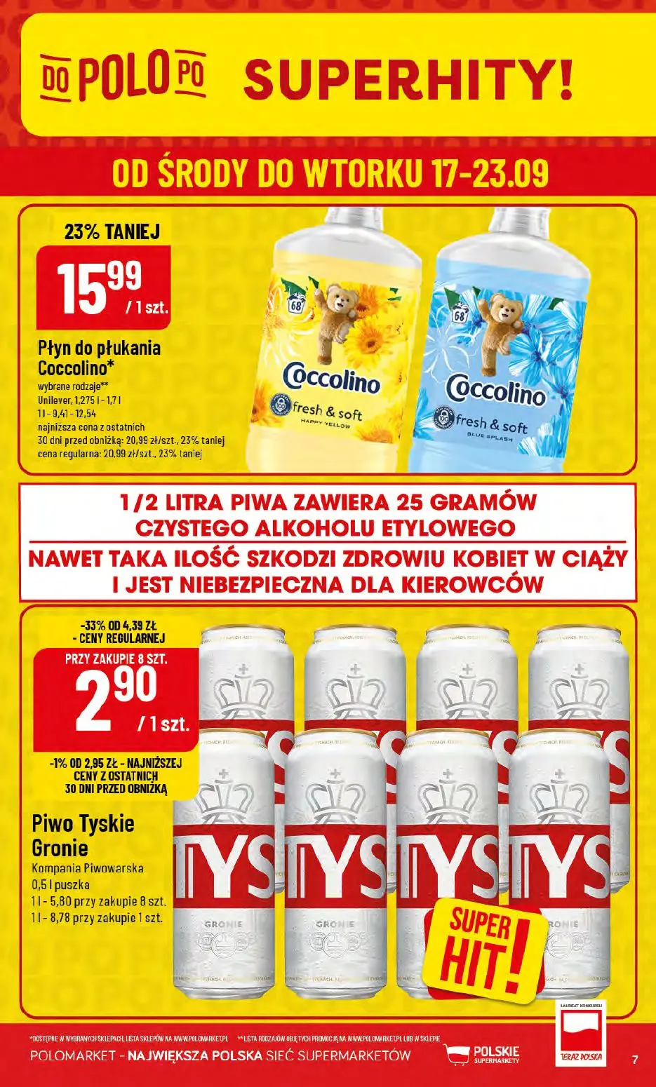 gazetka promocyjna POLOmarket Super hity tygodnia - Strona 7