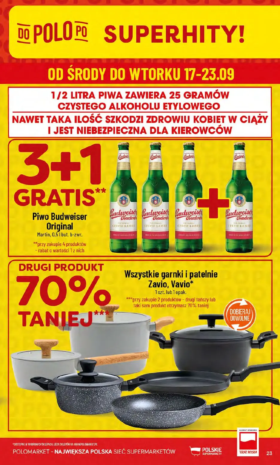 gazetka promocyjna POLOmarket Super hity tygodnia - Strona 23