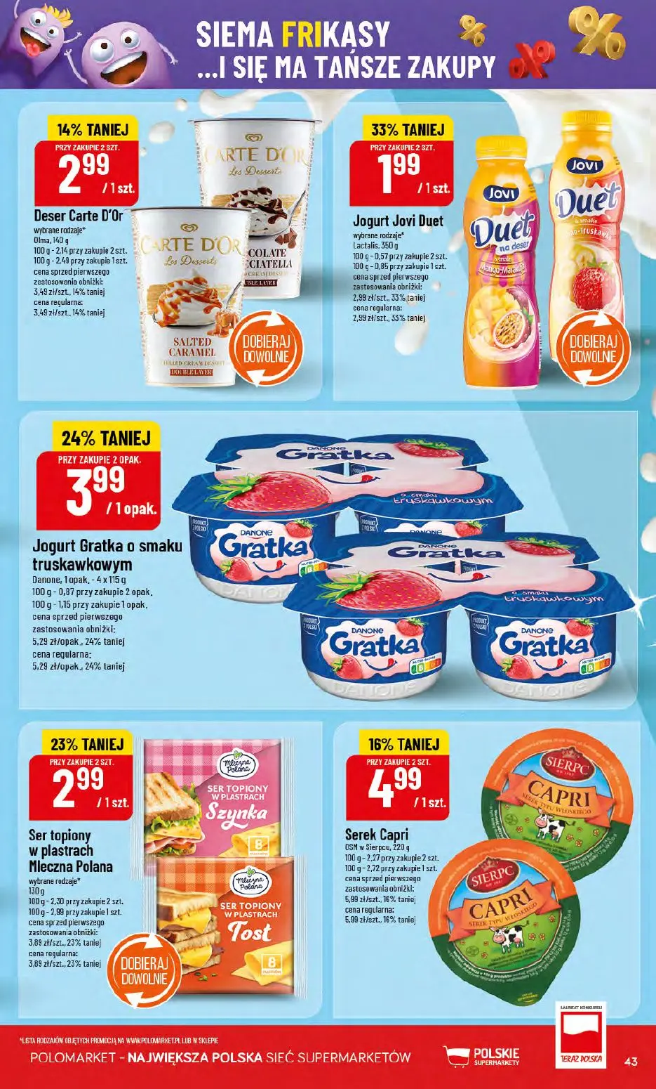 gazetka promocyjna POLOmarket Super hity tygodnia - Strona 43