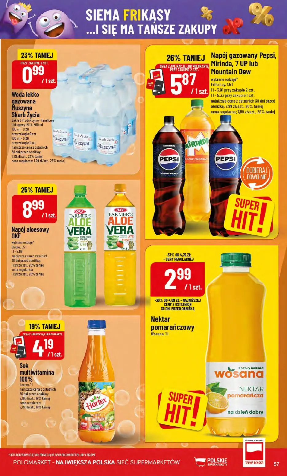 gazetka promocyjna POLOmarket Super hity tygodnia - Strona 57