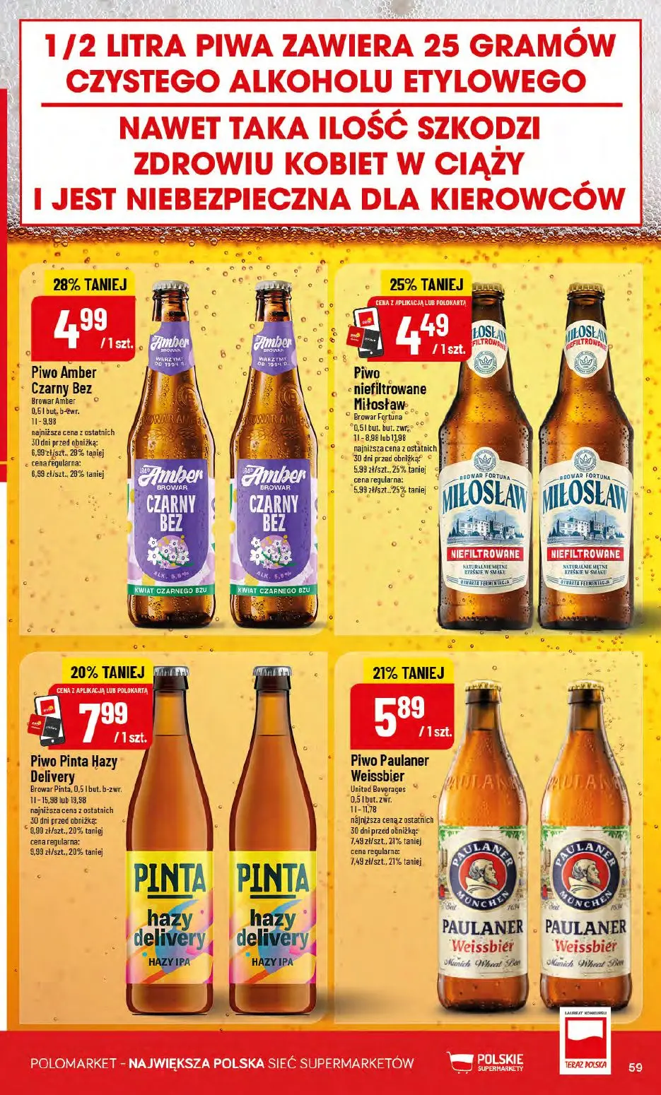 gazetka promocyjna POLOmarket Super hity tygodnia - Strona 59