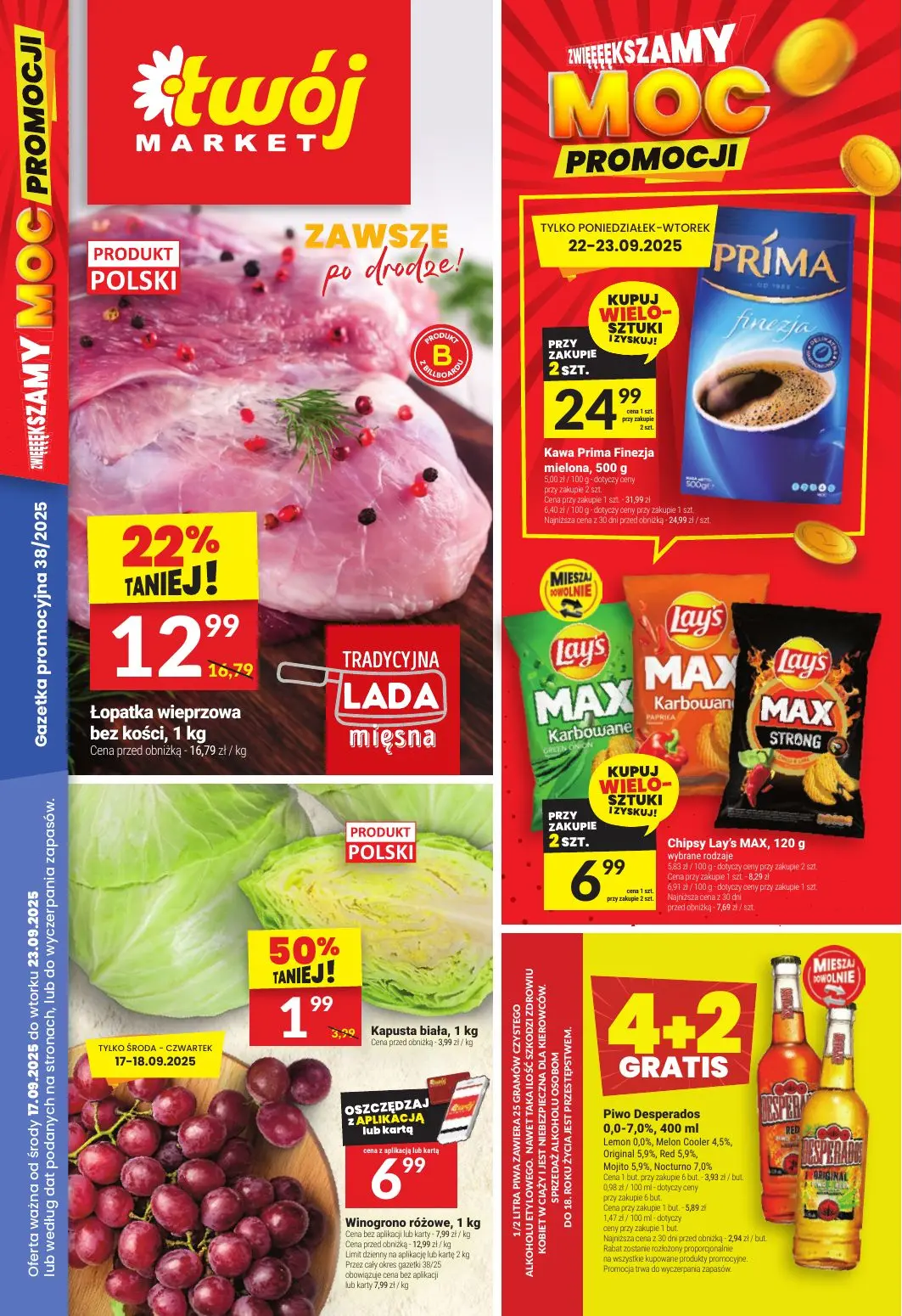 gazetka promocyjna Twój Market Zwięęęększamy moc promocji - Strona 1