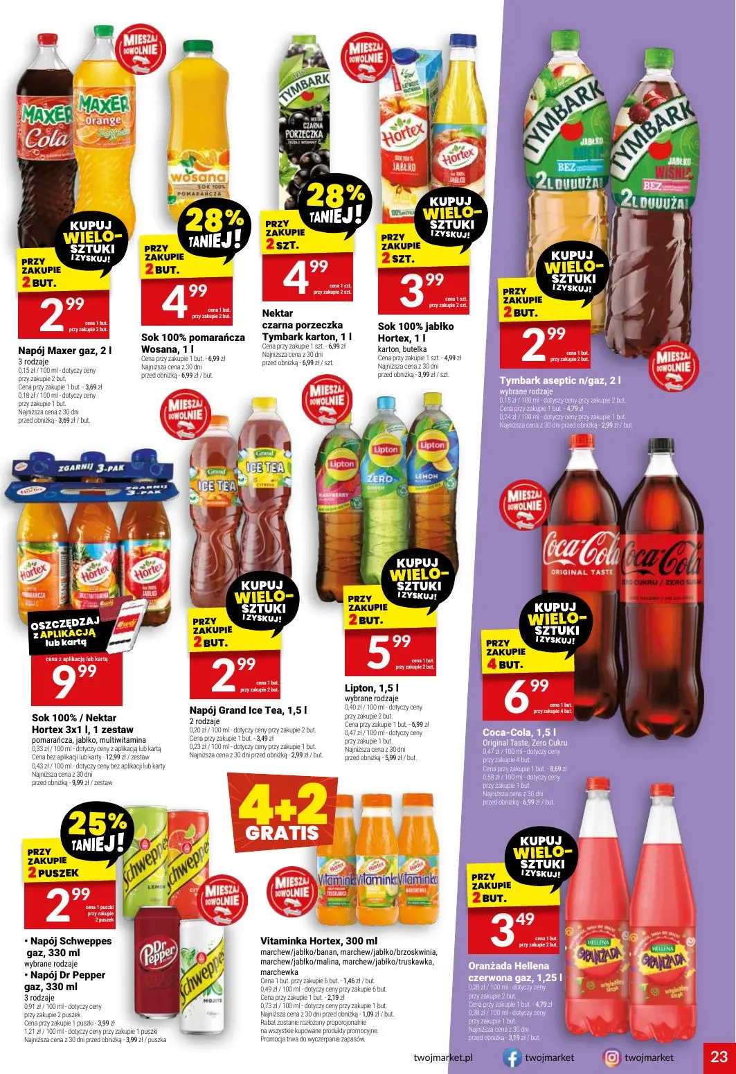 gazetka promocyjna Twój Market Zwięęęększamy moc promocji - Strona 23