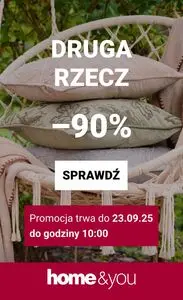 Gazetka promocyjna home&you, ważna od 2025-09-19 do 2025-09-23.