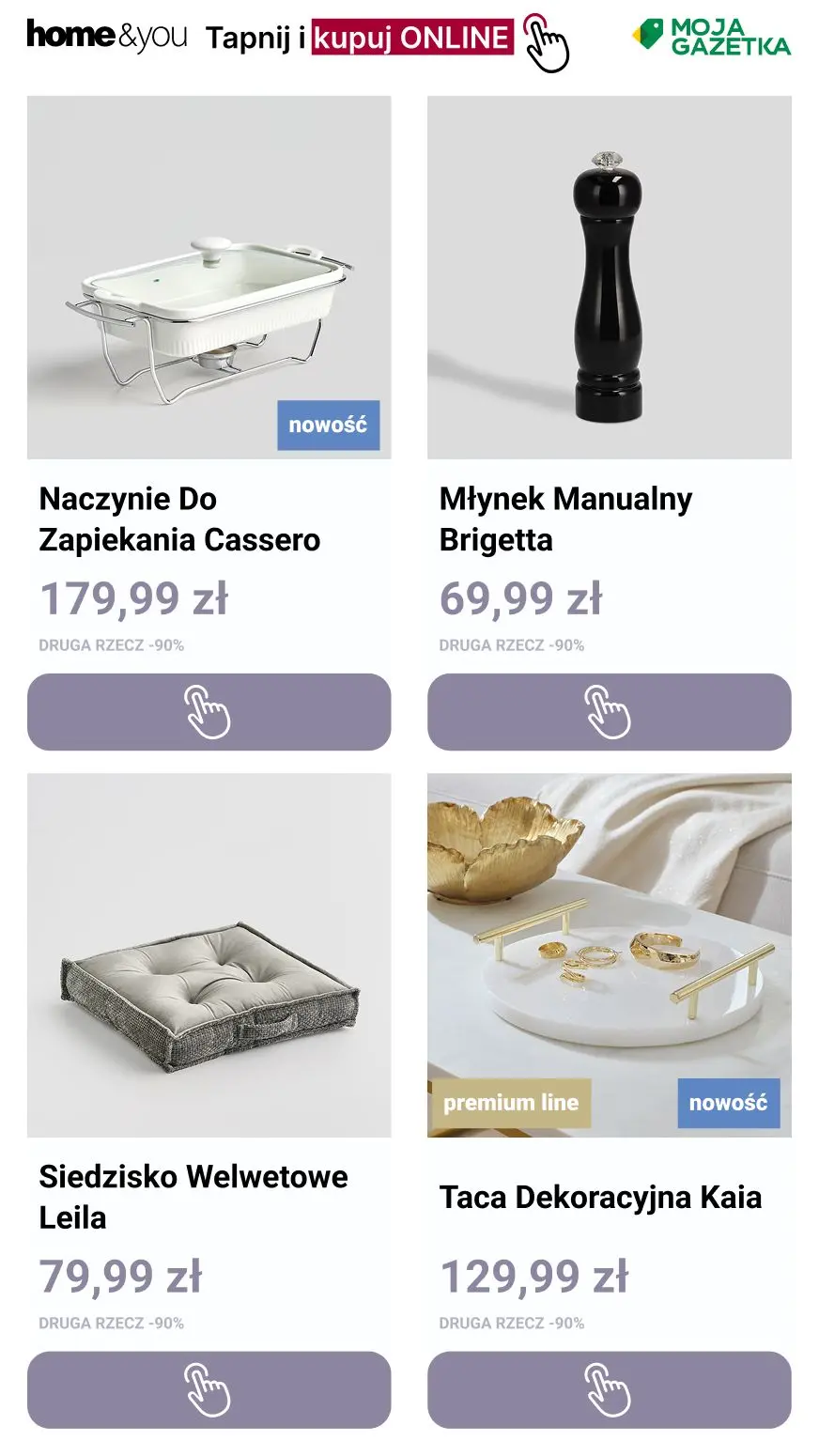 gazetka promocyjna home&you Druga rzecz -90% - Strona 5