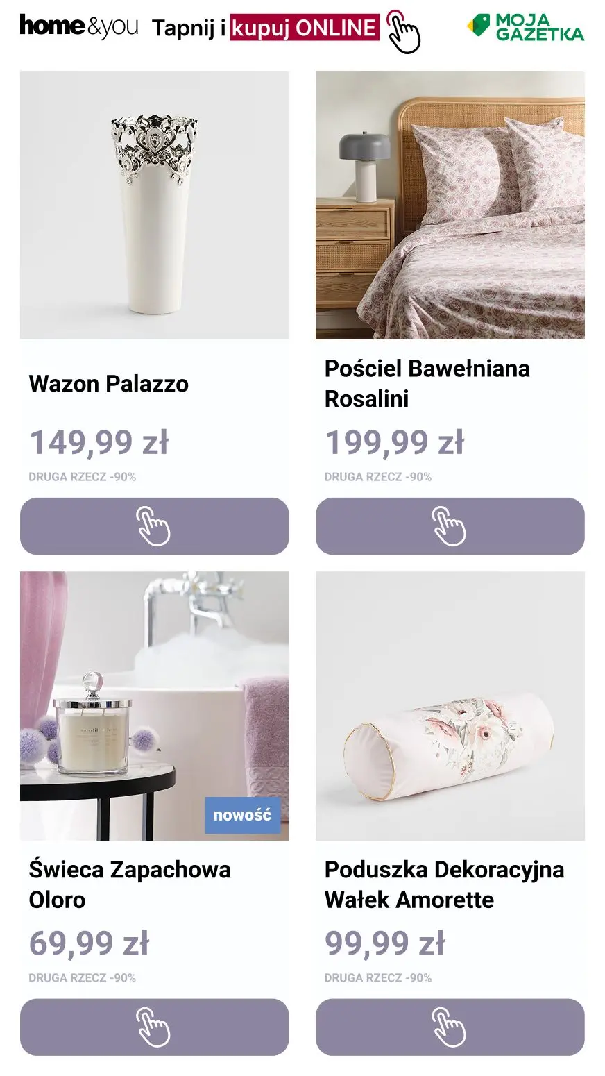 gazetka promocyjna home&you Druga rzecz -90% - Strona 7