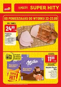 Gazetka promocyjna POLOmarket, ważna od 2025-09-22 do 2025-09-23.