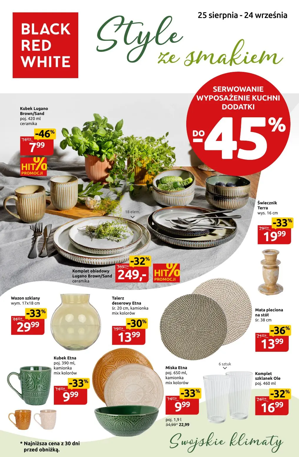 gazetka promocyjna Black Red White Style ze smakiem - Strona 1