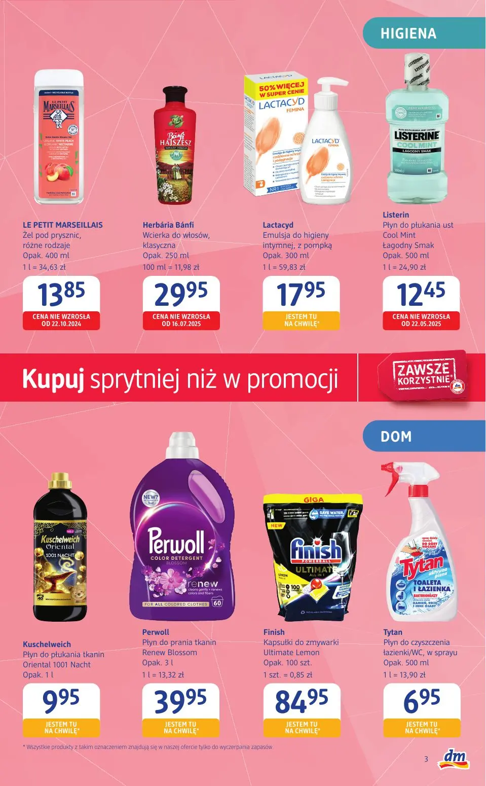 gazetka promocyjna Drogeria dm Kupuj sprytniej niż w promocji - Strona 3