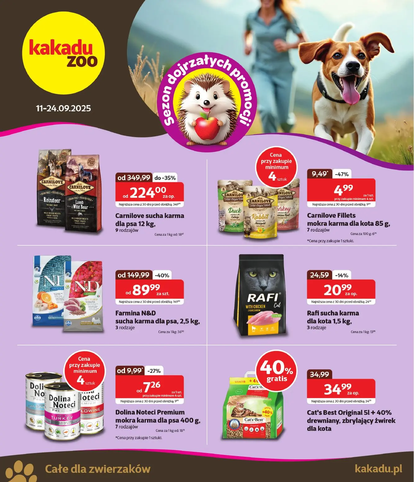 gazetka promocyjna Kakadu Sezon dojrzałych promocji - Strona 1
