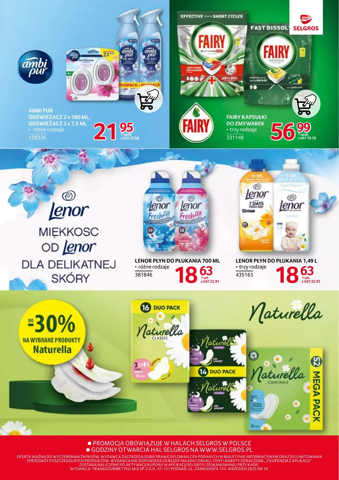gazetka promocyjna SELGROS Markowe Produkty - Strona 22