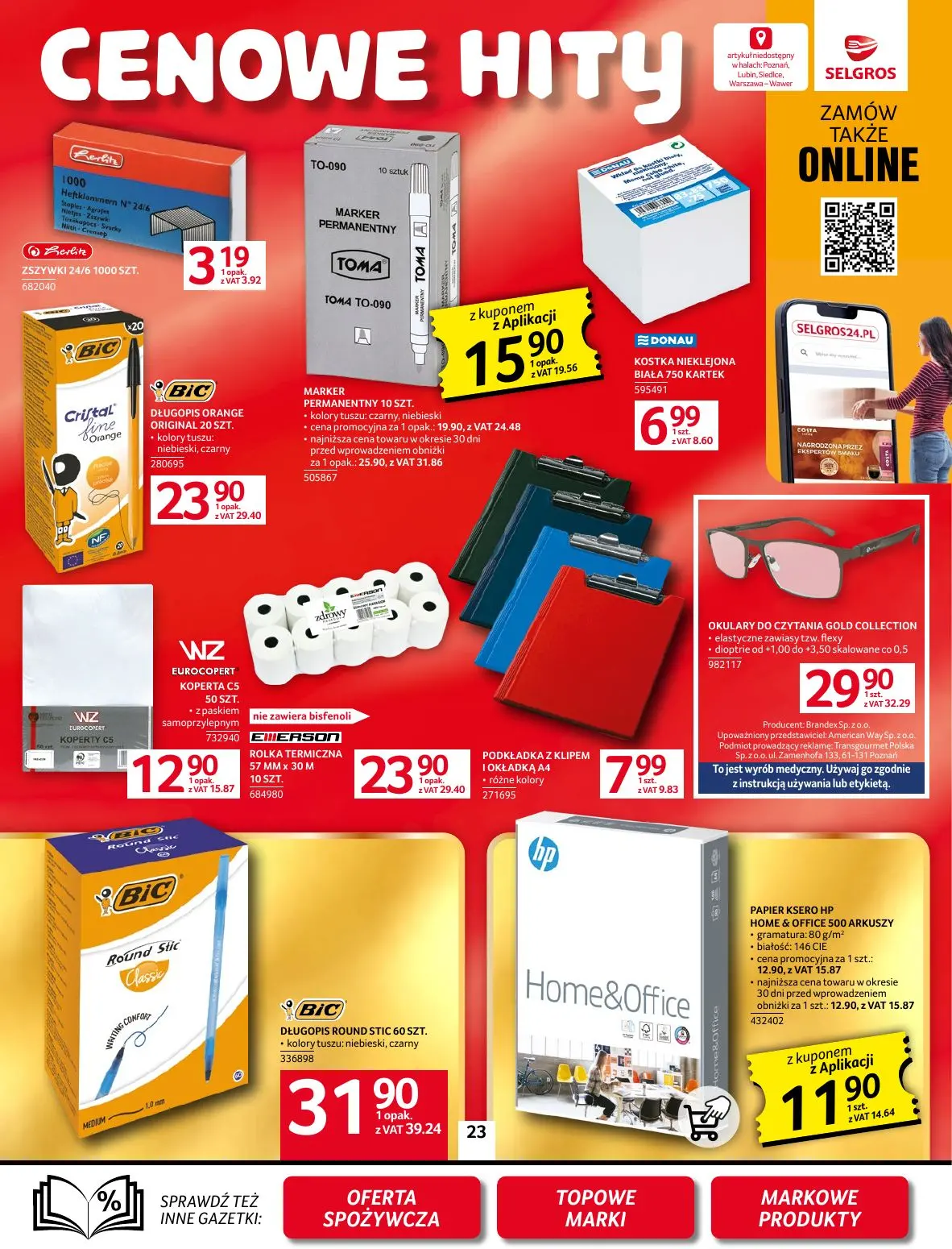gazetka promocyjna SELGROS Oferta Przemysłowa - Strona 27
