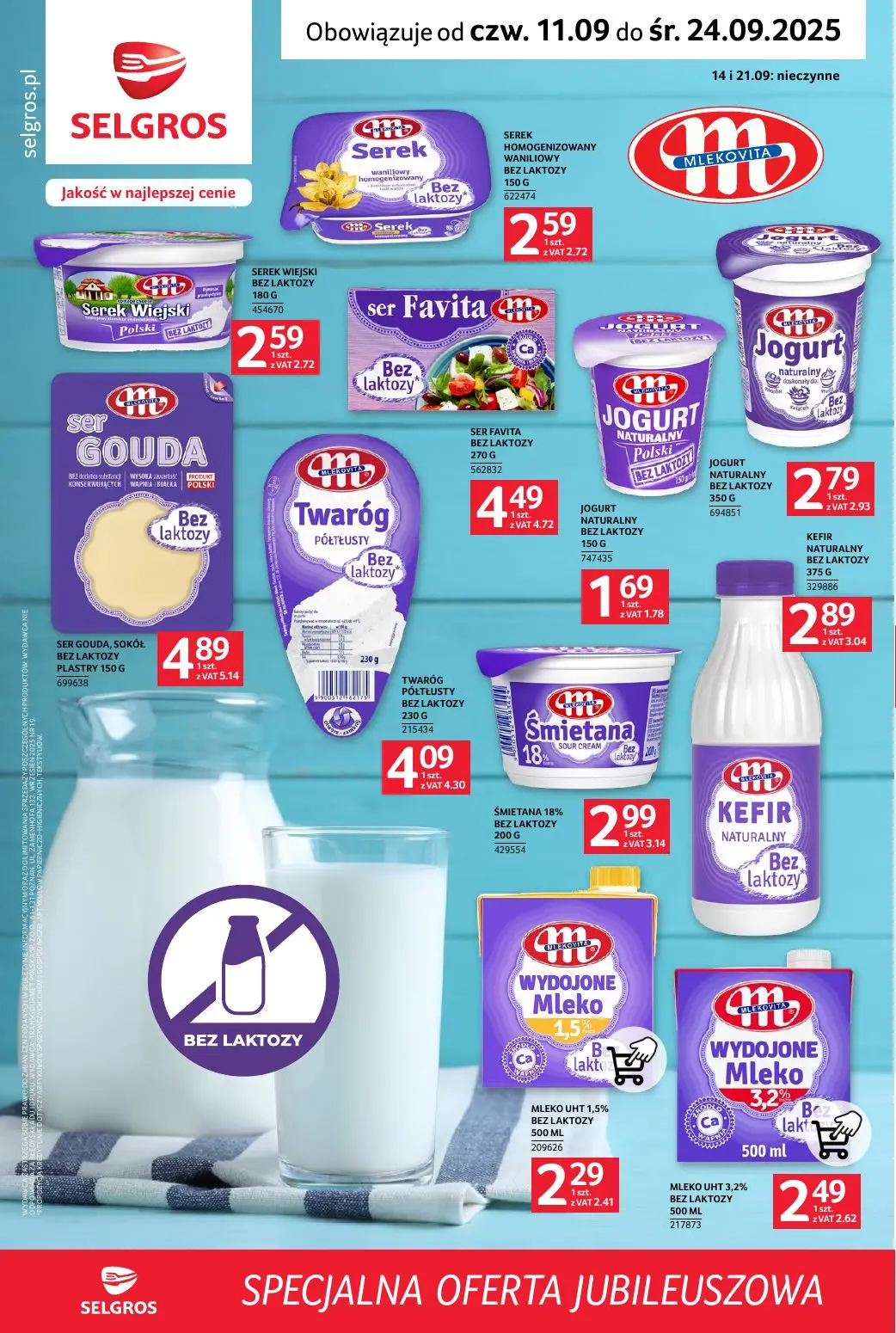 gazetka promocyjna SELGROS Specjalna Oferta Jubileuszowa - Strona 1