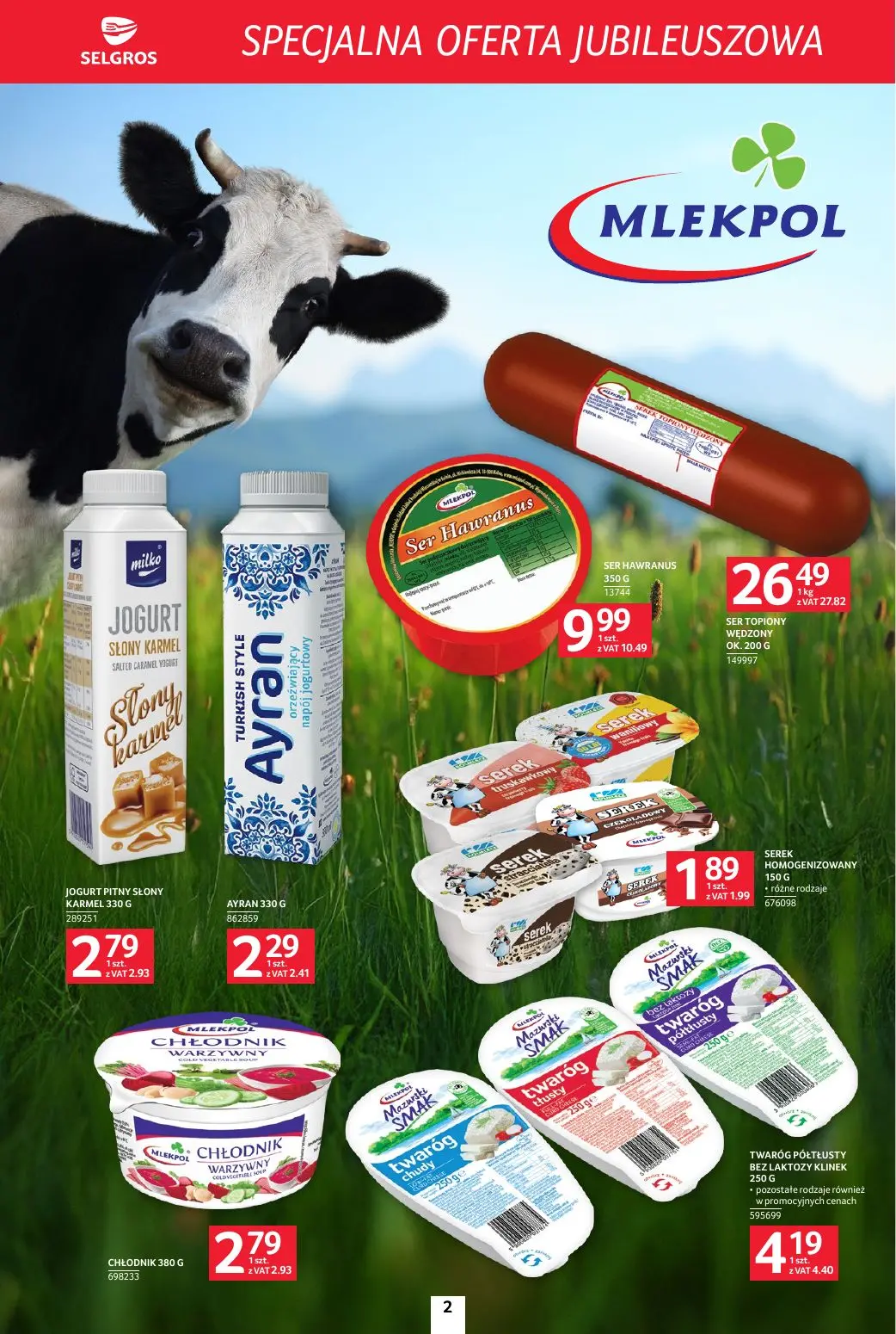 gazetka promocyjna SELGROS Specjalna Oferta Jubileuszowa - Strona 2