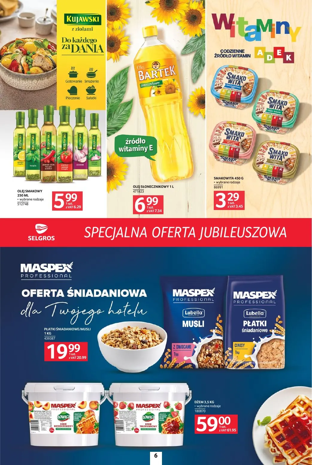 gazetka promocyjna SELGROS Specjalna Oferta Jubileuszowa - Strona 6