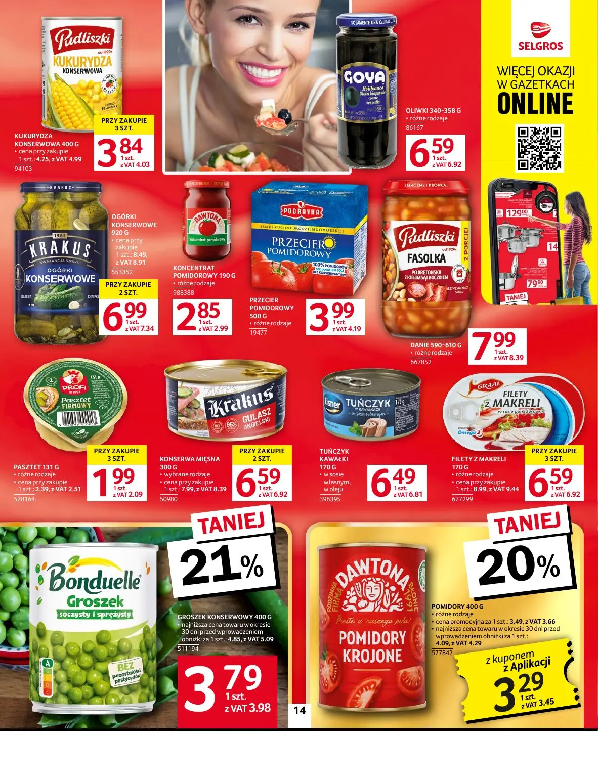 gazetka promocyjna SELGROS Oferta Spożywcza - Strona 16