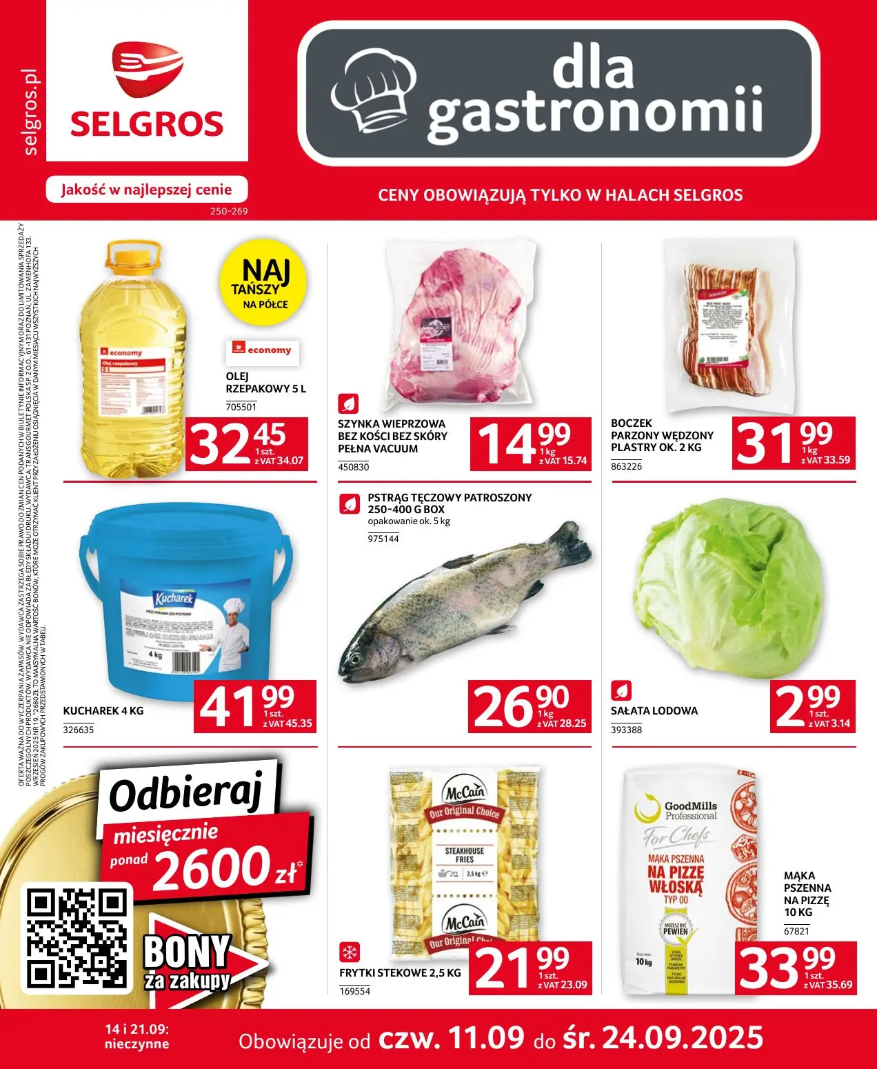 gazetka promocyjna SELGROS Oferta dla gastronomii
 - Strona 3