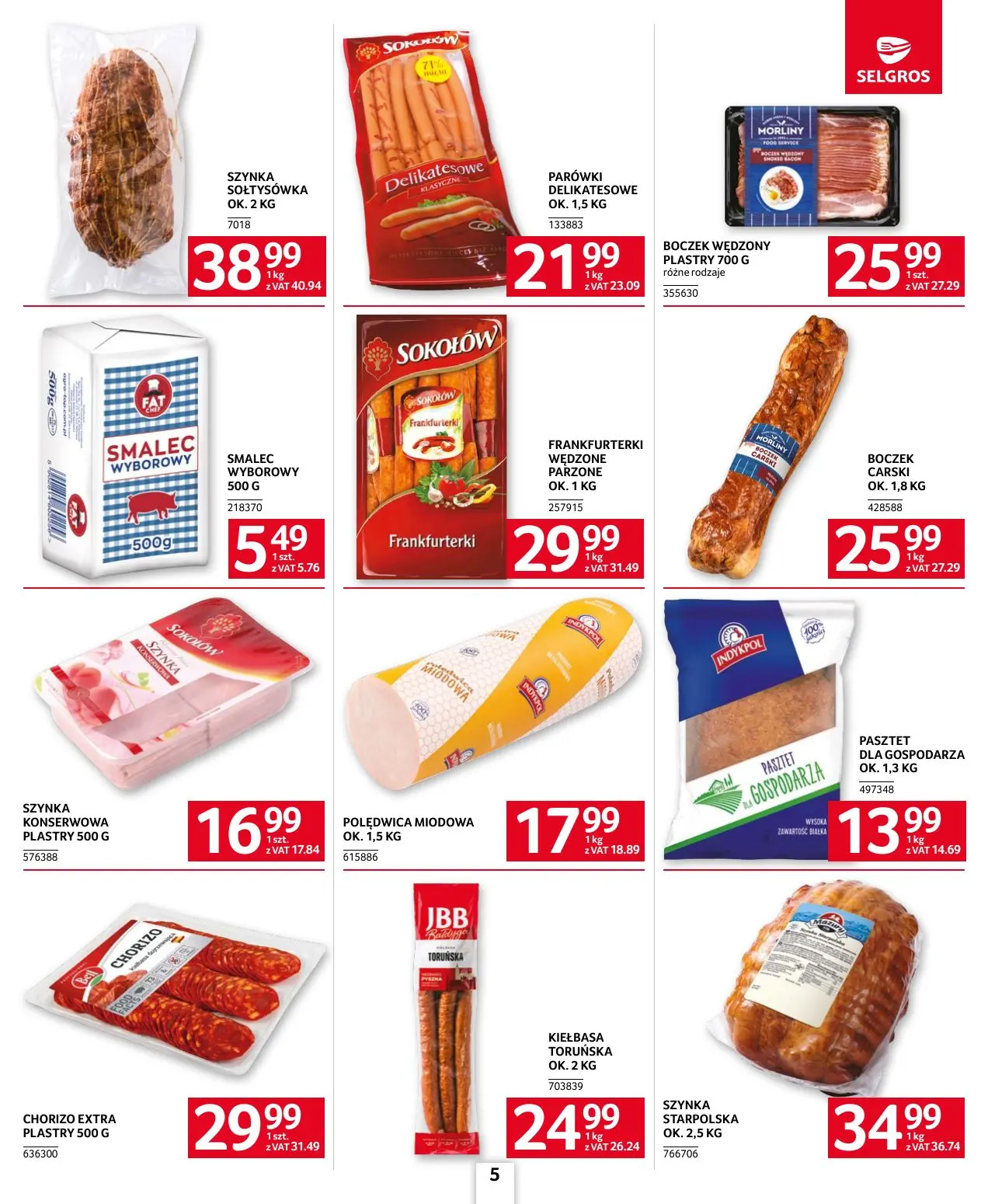 gazetka promocyjna SELGROS Oferta dla gastronomii
 - Strona 7