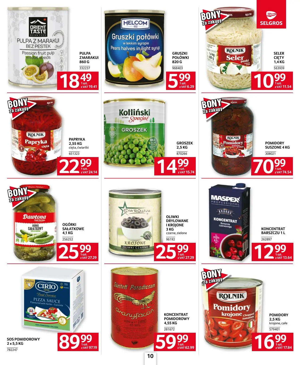 gazetka promocyjna SELGROS Oferta dla gastronomii
 - Strona 12