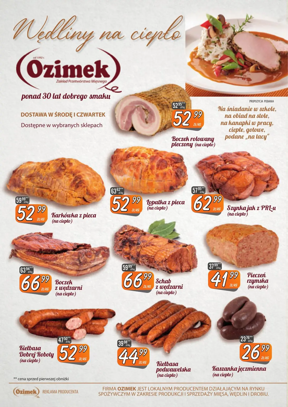 gazetka promocyjna Społem Szczecin 80 lat Społem - Strona 4