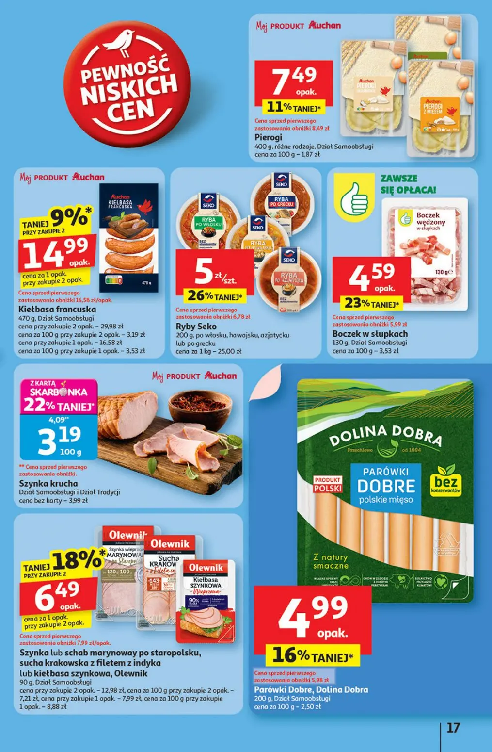 gazetka promocyjna Auchan Pewność niskich cen - Strona 17
