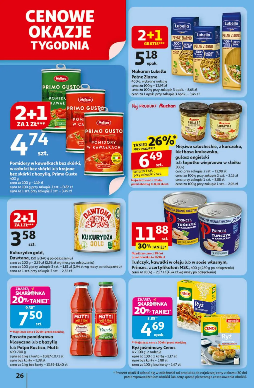 gazetka promocyjna Auchan Pewność niskich cen - Strona 26
