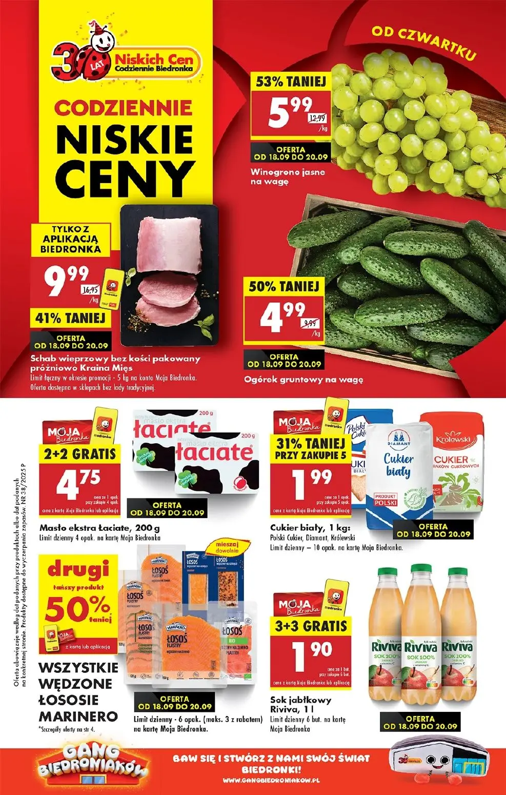 gazetka promocyjna Biedronka Od czwartku - Strona 1