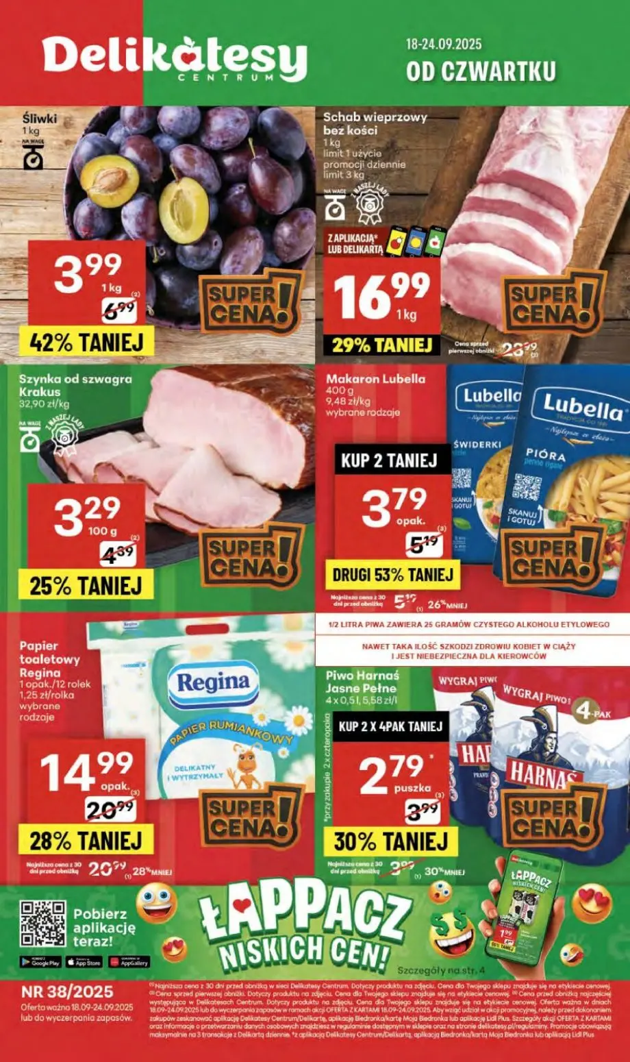 gazetka promocyjna Delikatesy Centrum Od czwartku - Strona 1
