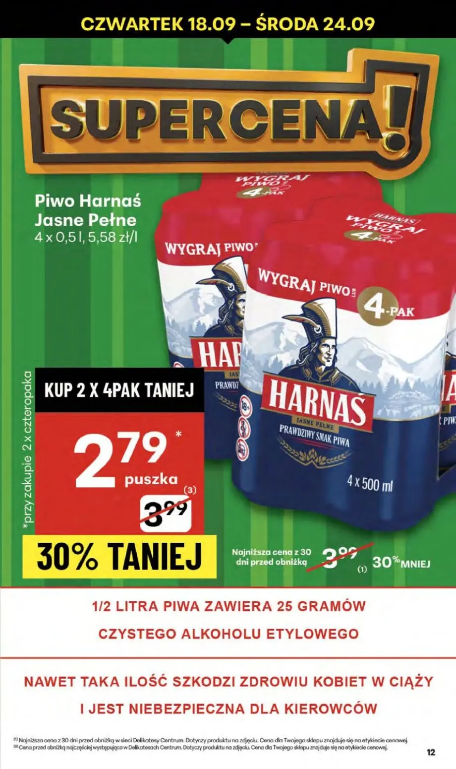 gazetka promocyjna Delikatesy Centrum Od czwartku - Strona 12