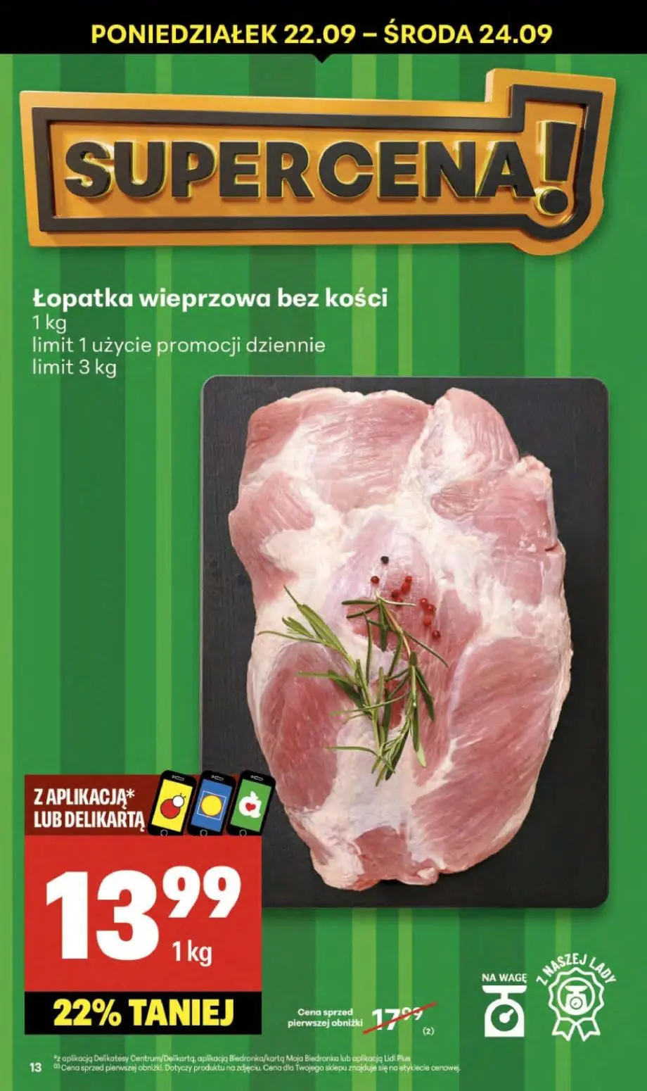 gazetka promocyjna Delikatesy Centrum Od czwartku - Strona 13