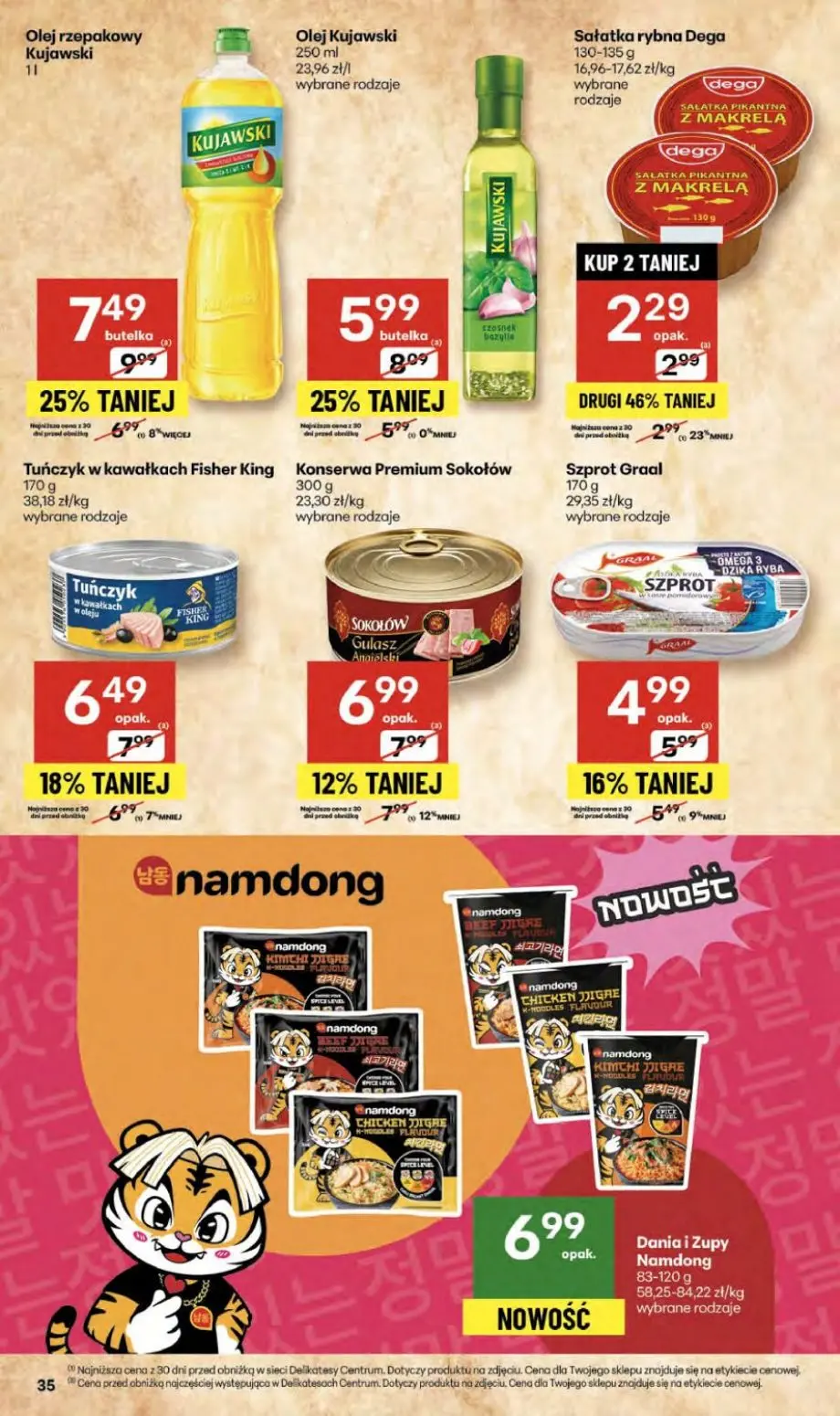 gazetka promocyjna Delikatesy Centrum Od czwartku - Strona 35