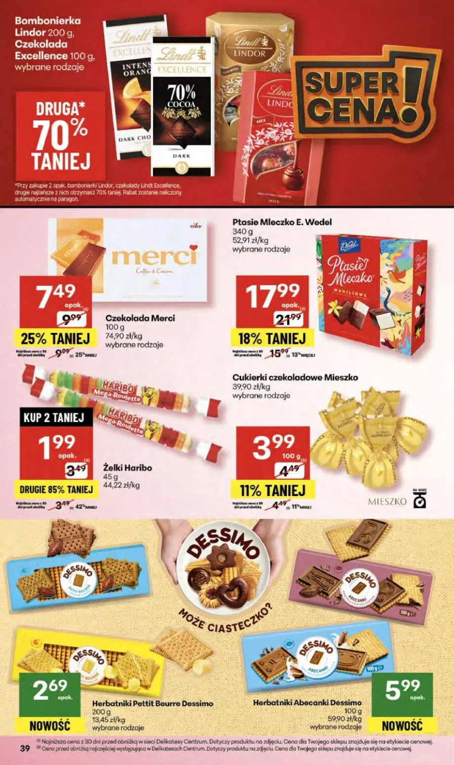 gazetka promocyjna Delikatesy Centrum Od czwartku - Strona 39