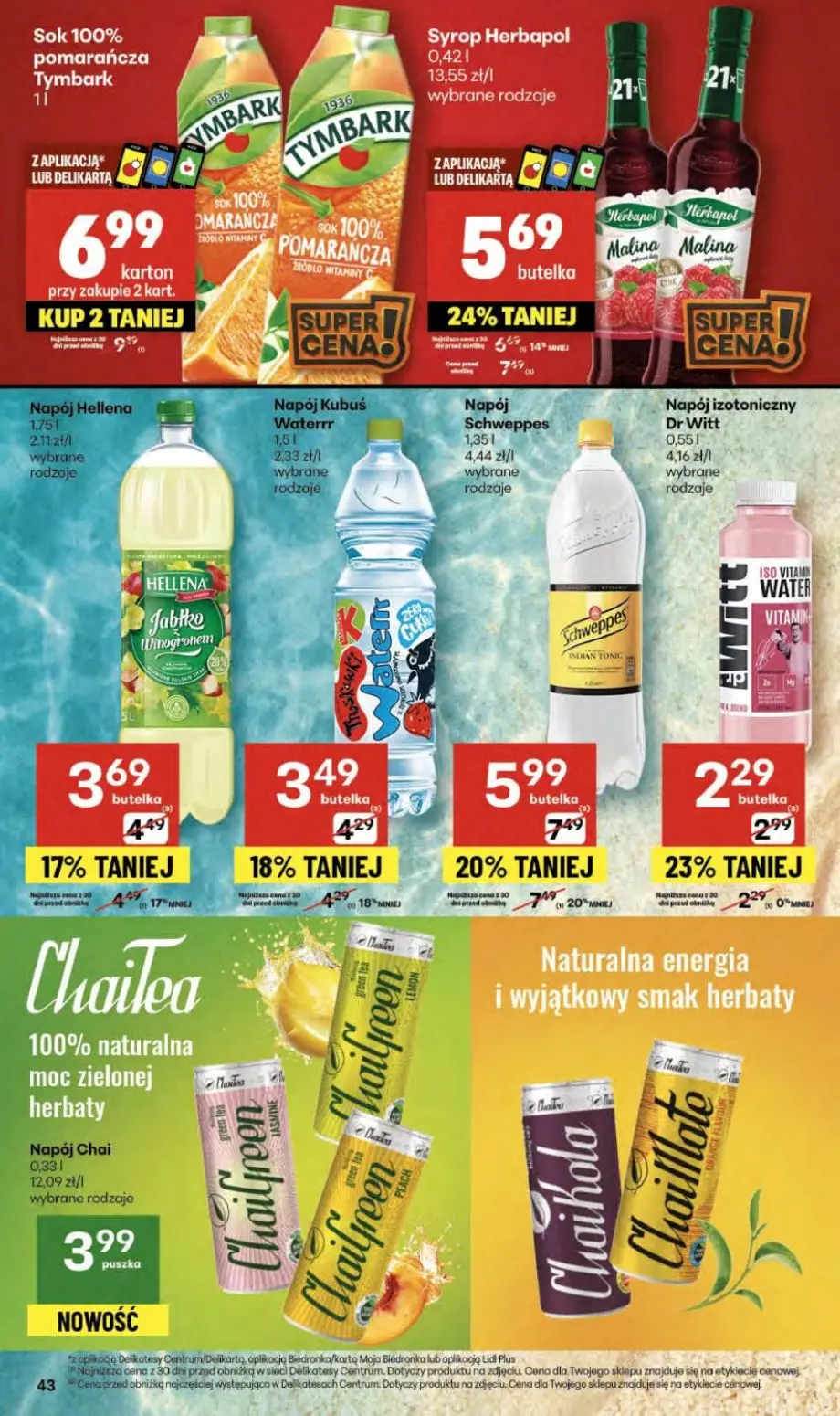 gazetka promocyjna Delikatesy Centrum Od czwartku - Strona 43