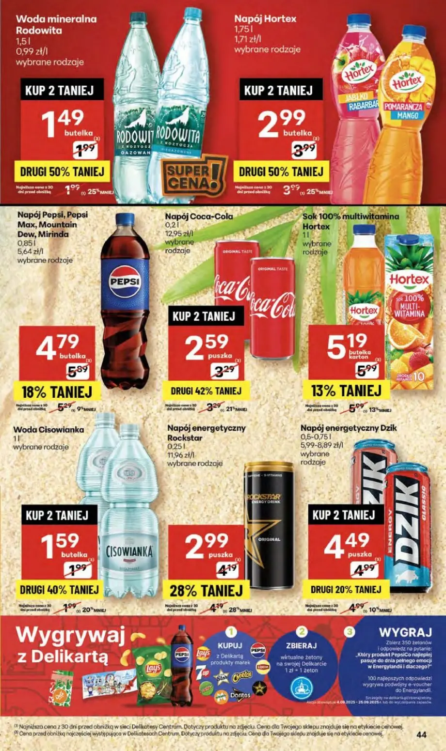 gazetka promocyjna Delikatesy Centrum Od czwartku - Strona 44