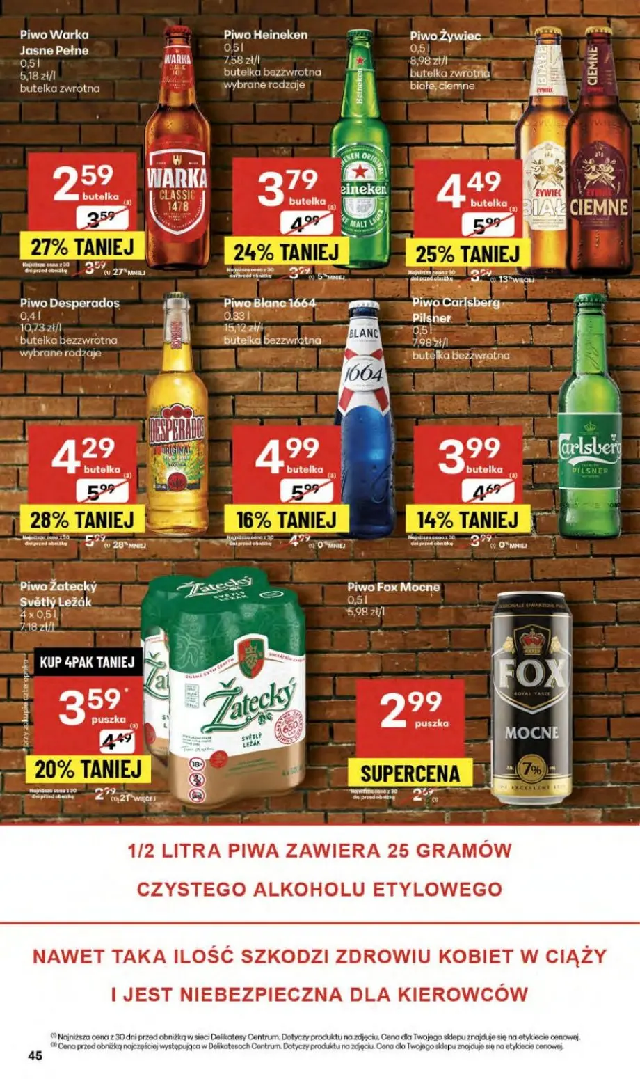 gazetka promocyjna Delikatesy Centrum Od czwartku - Strona 45