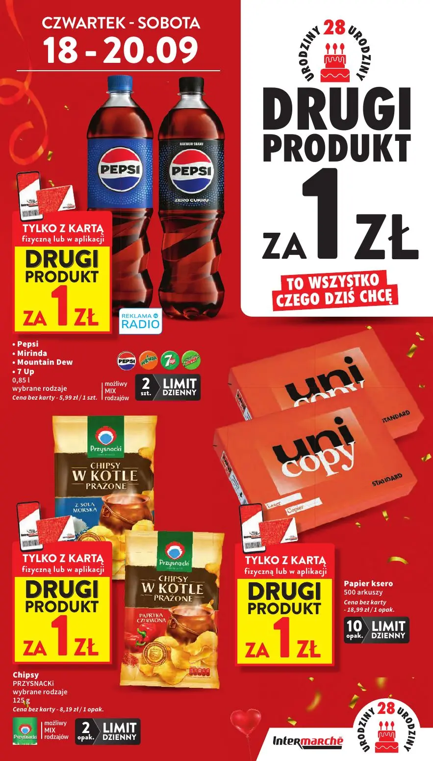 gazetka promocyjna Intermarche MEGA okazje na 28 urodziny! - Strona 5