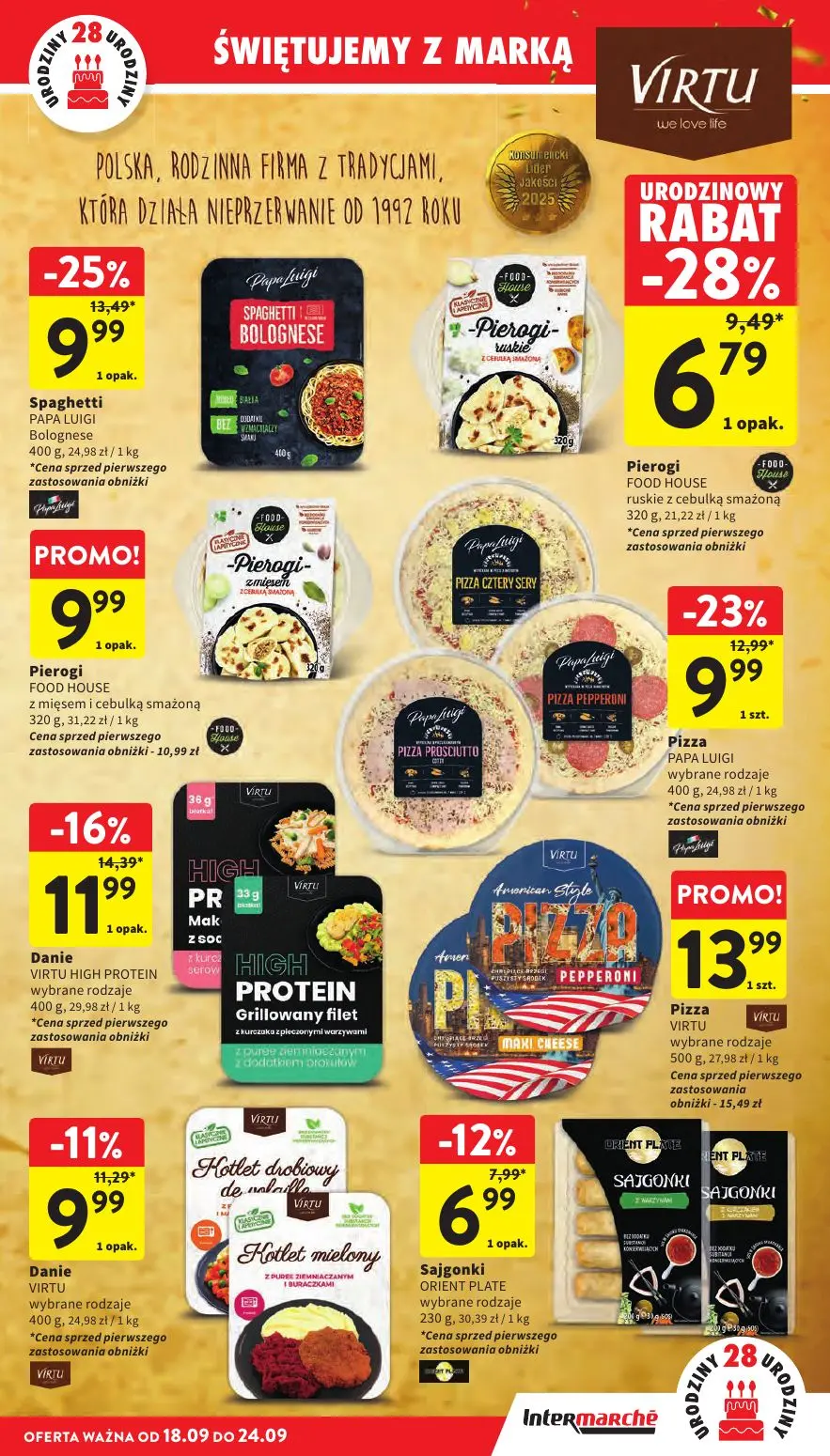 gazetka promocyjna Intermarche MEGA okazje na 28 urodziny! - Strona 13