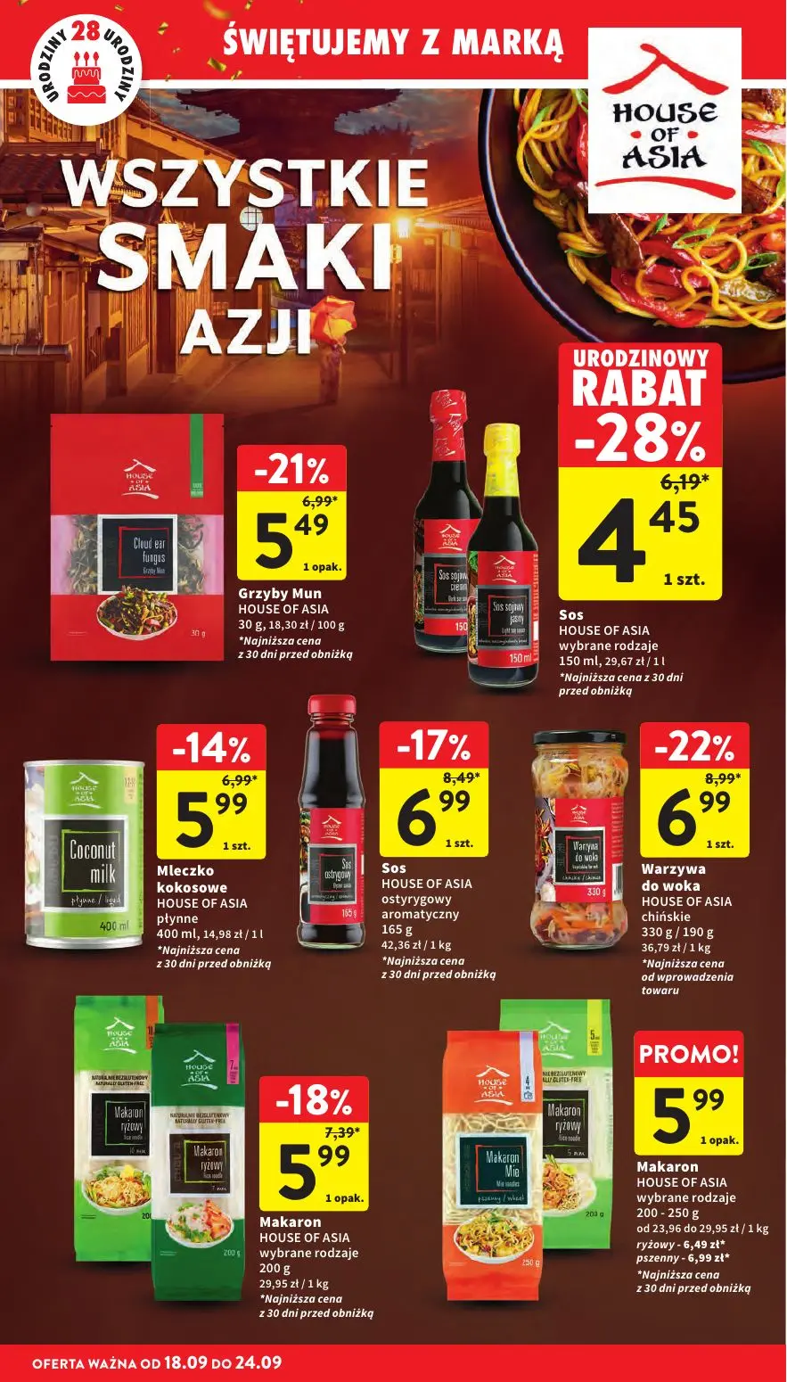 gazetka promocyjna Intermarche MEGA okazje na 28 urodziny! - Strona 14