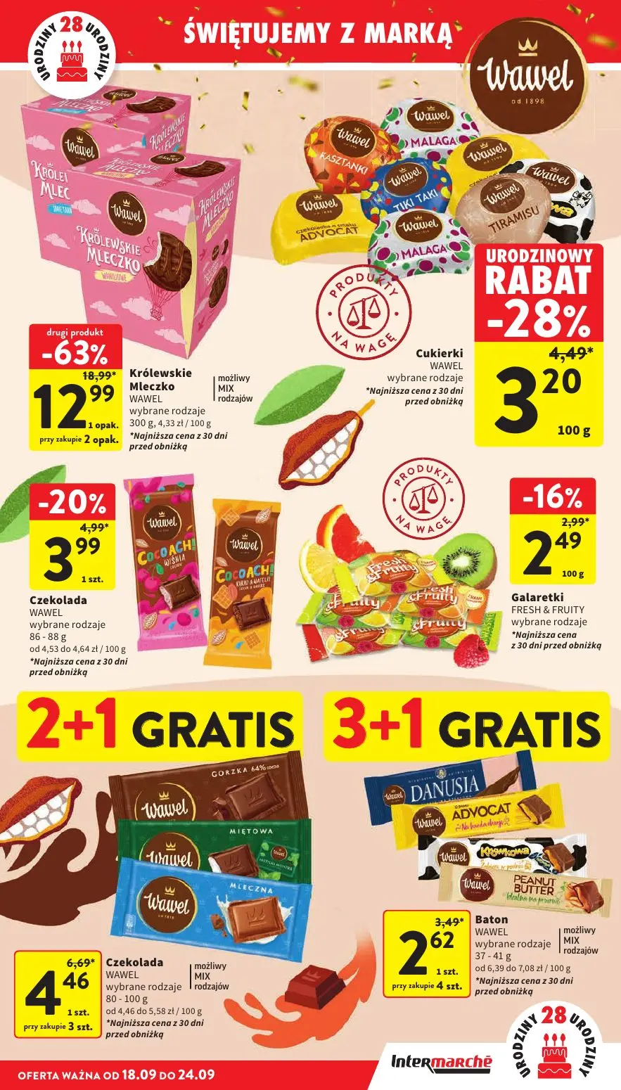 gazetka promocyjna Intermarche MEGA okazje na 28 urodziny! - Strona 15