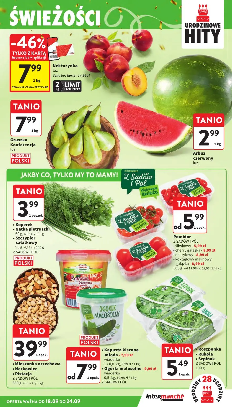 gazetka promocyjna Intermarche MEGA okazje na 28 urodziny! - Strona 21