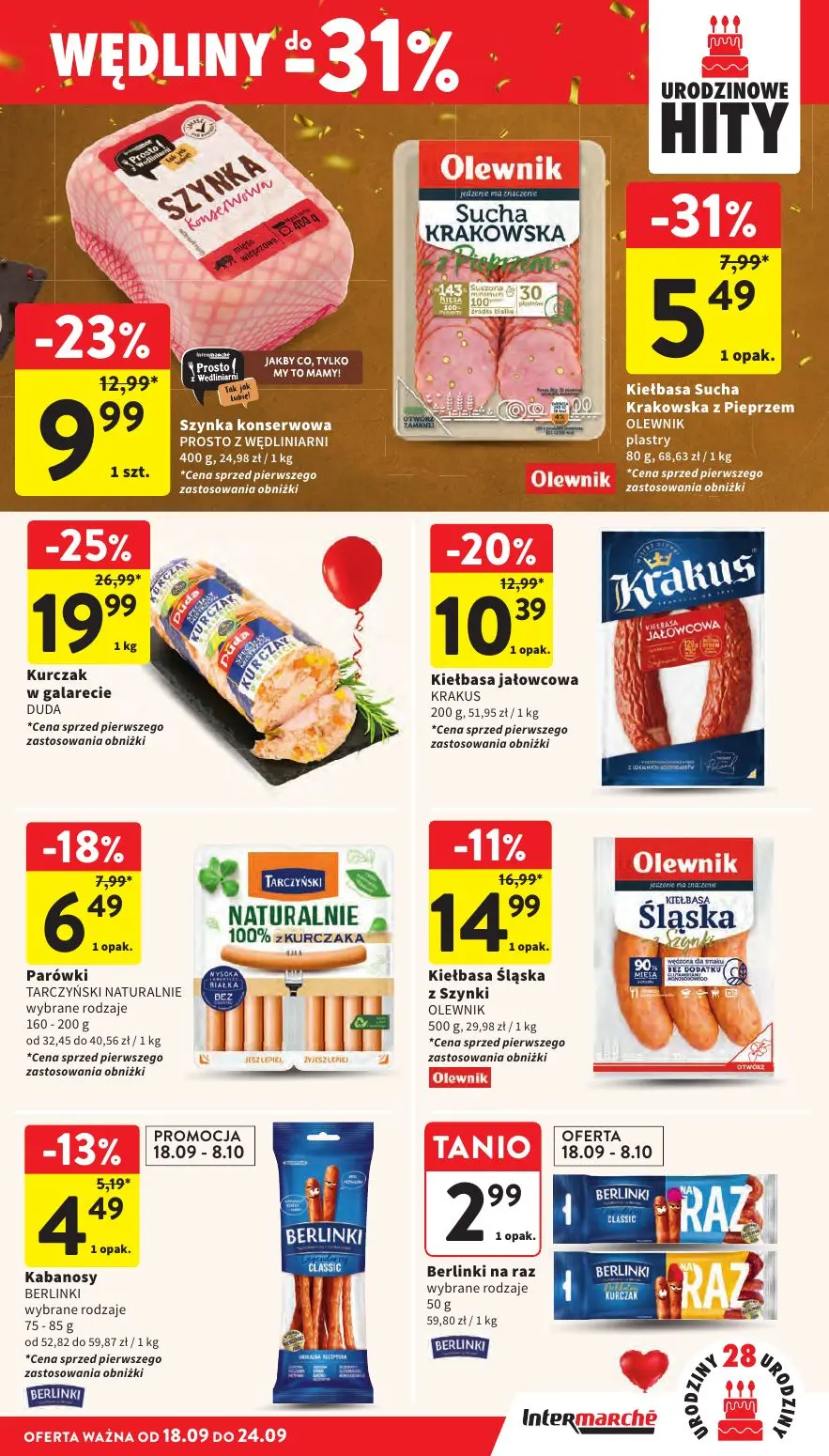 gazetka promocyjna Intermarche MEGA okazje na 28 urodziny! - Strona 25